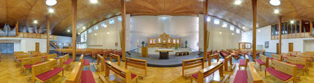 360° Panoramabild: Kapelle des Maria Droste Hauses in Hofheim