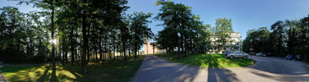 360° Panoramabild: Parkplatz  des Maria Droste Hauses in Hofheim